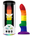 Duhové dildo Mythology s výstupky