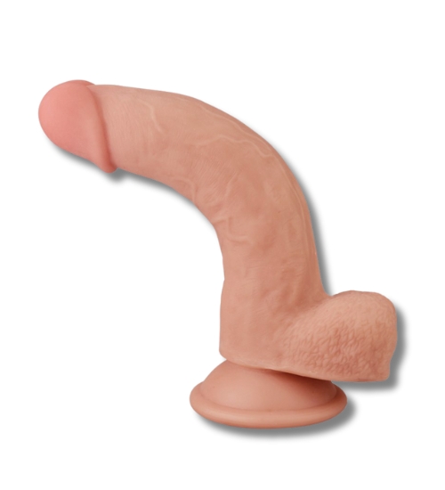 Dildo s pružnou kůží