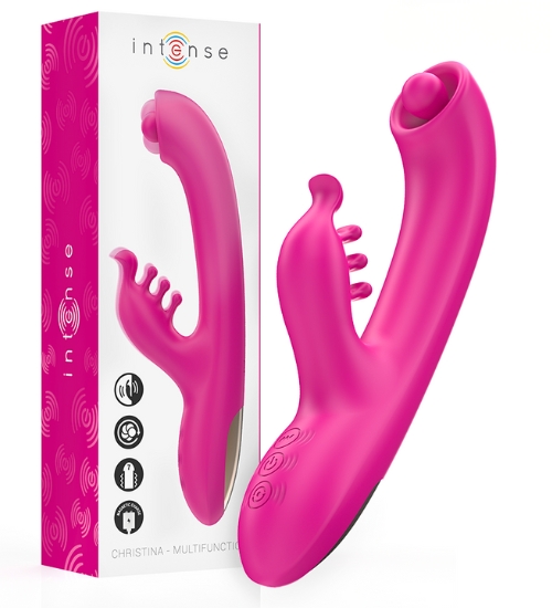 Růžový králíček s rotující kuličkou