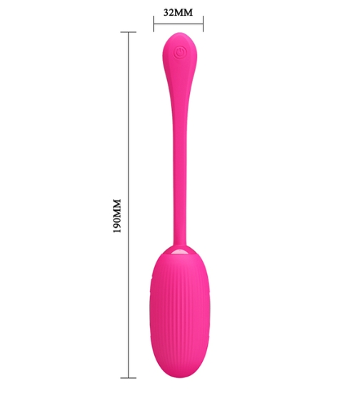 Růžové vajíčko s elektrostimulací