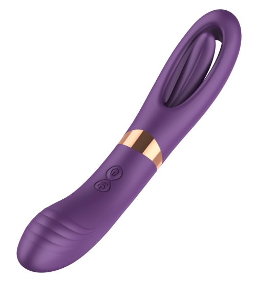 Oboustranný vibrátor s flapping funkcí