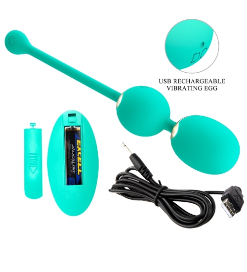 Zelené kuličky s bezdrátovým ovladačem