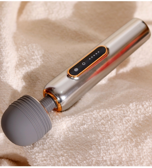 Lehká stříbrná masážní hůlka