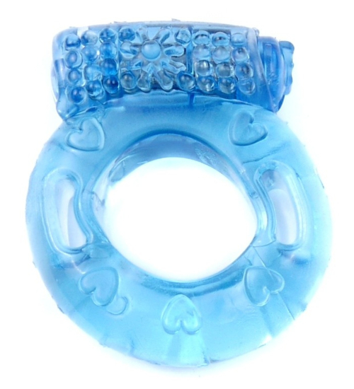 Vibrační modrý prsten