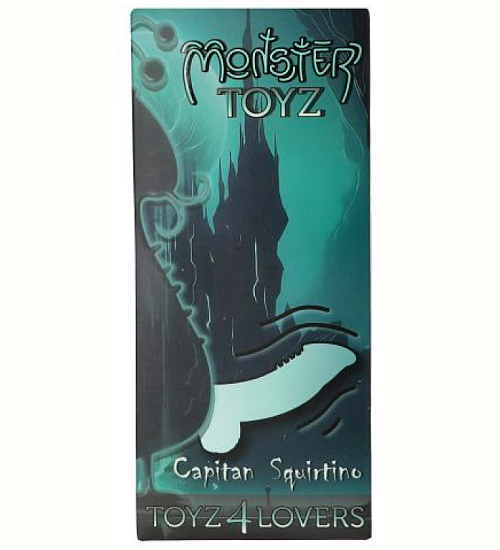 Dildo Blue Monster s přísavkou