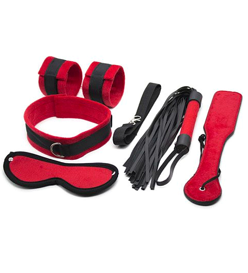 Bondážní souprava červená