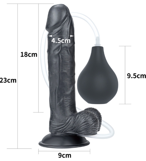 Dildo s funkcí ejakulace