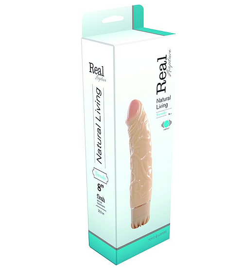 Žilnatý realistický vibrátor