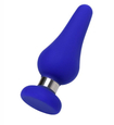 Fialový silikonový anální kolík