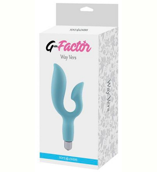 Modrý dvojitý vibrátor