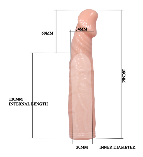 Vibrační nástavec na penis - super stimulace!