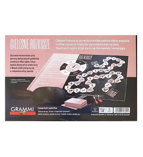 Tělesné rozkoše - erotická hra