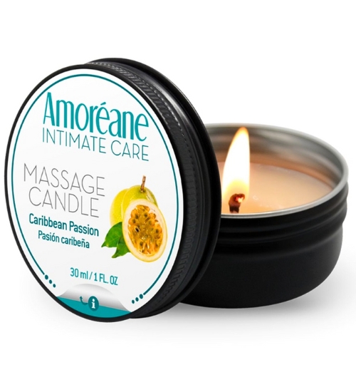 Masážní svíčka s vůní maracuji