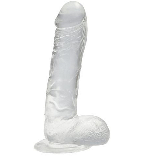 Mohutné gelové dildo