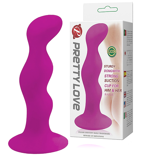 Silikonový anální kolík Prettylove