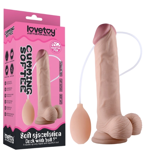 Realistické dildo s ejakulací