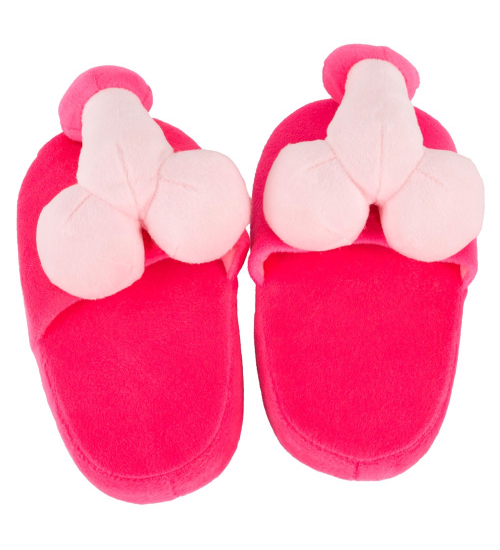 Erotické pantofle s penisy