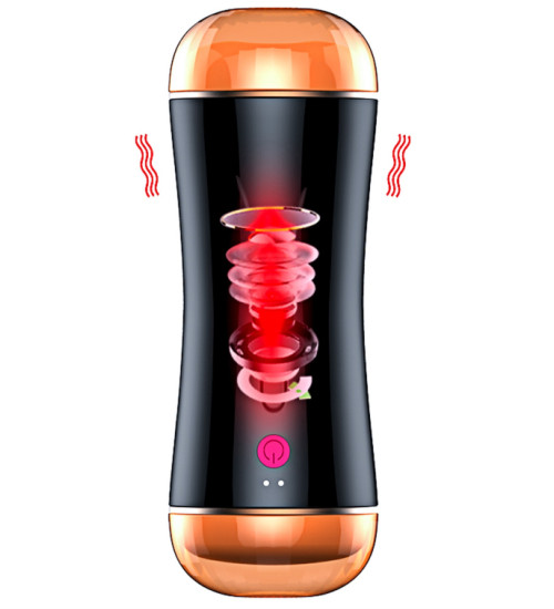 Oboustranný masturbátor - 7 vibračních funkcí