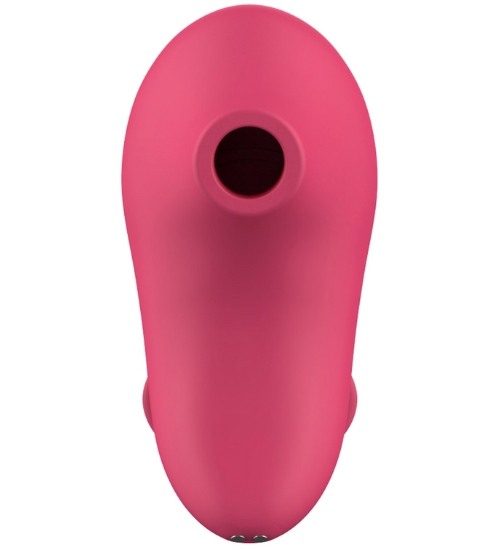 Červený stimulátor klitorisu s 10 režimy