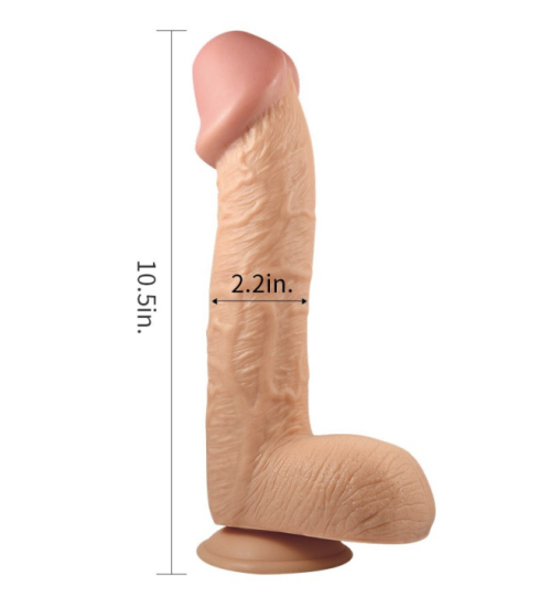 Velké cyberskin dildo