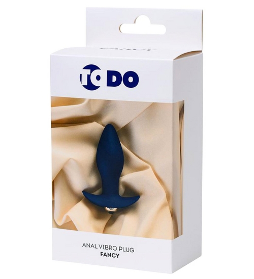 Fialový vibrační anální kolík