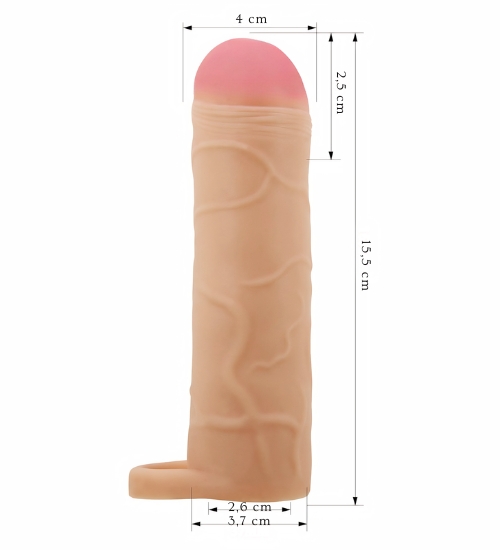 Zvětšovací návlek s úchytem za varlata