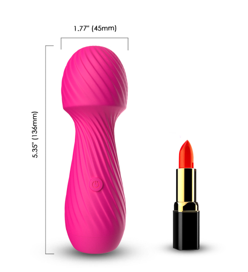 Dazzle pink - tělový masážní strojek na klitoris