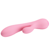 Flexibilní růžový vibrátor 12 vibrací