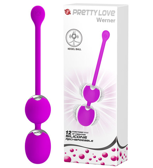 Silně vibrující USB vaginální kuličky