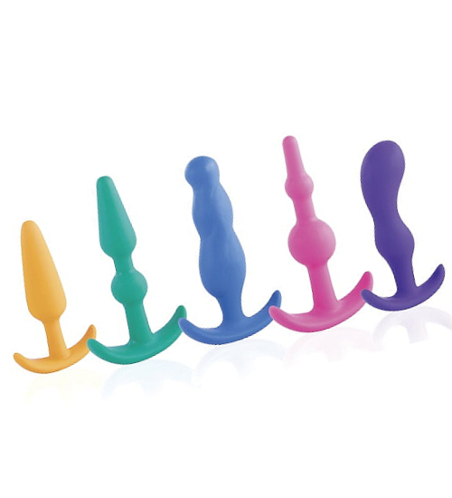 Sada pěti análních kolíků