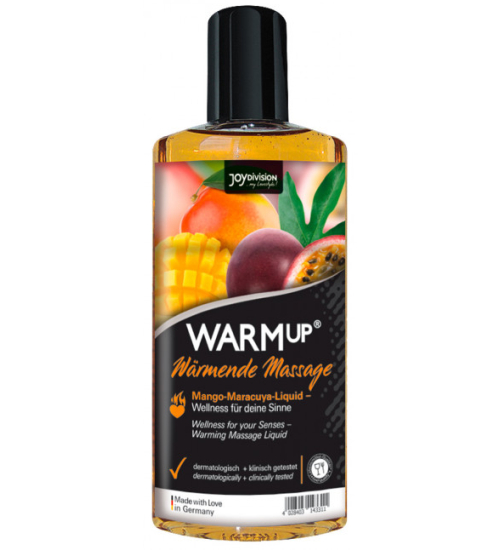 Jedlý hřejivý olej - mango a mučenka