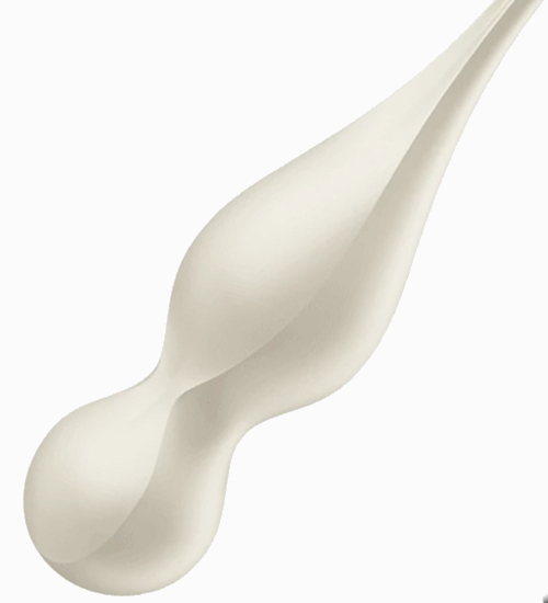 Zploštělé vibrační vaginální kuličky - 73,8 g