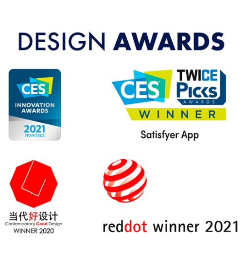 Černý stimulátor párů Satisfyer