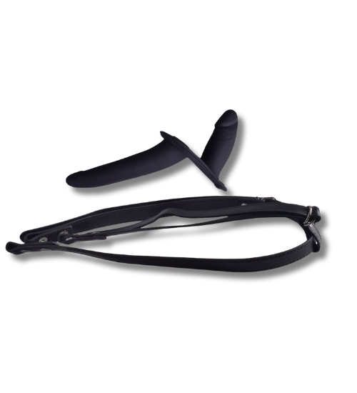 Černý dvojitý řemínek na