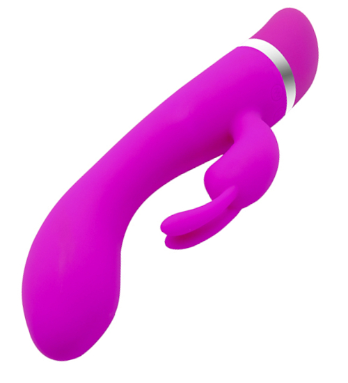 Silikonový vibrátor se zajíčkem - 30 vibrací