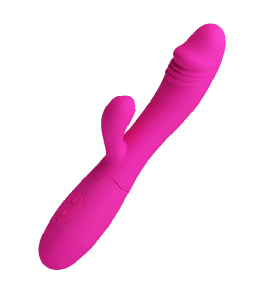 Růžový USB vibrátor