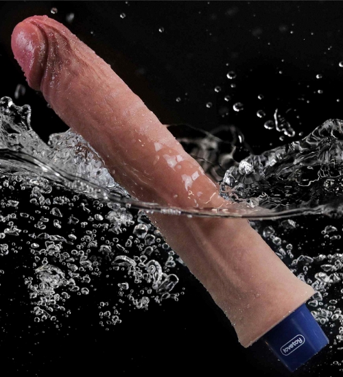 Šikovný realistický vibrátor 22 cm