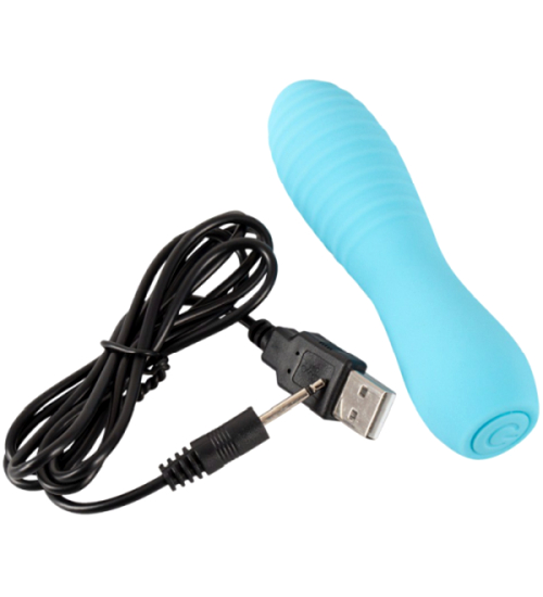 Žebrovaný mini vibrátor