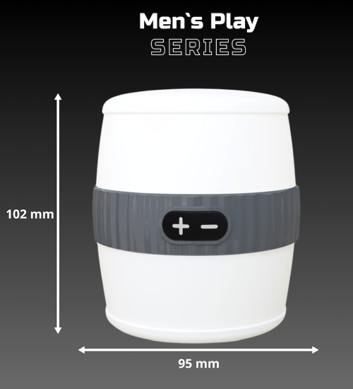 Diskrétní masturbátor Erospace - 12 vibrací