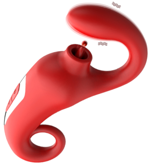 Vibrátor pro stimulaci bodu G a klitorisu