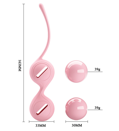 Silikonové vaginální kuličky