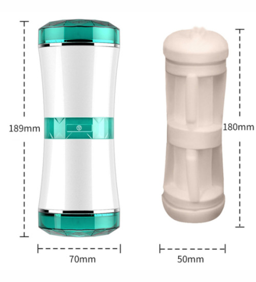 Masturbátor s vagínou a řitním otvorem