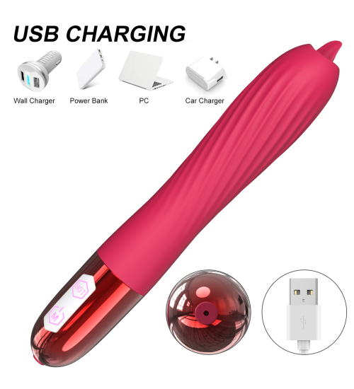 Vyhřívaný vibrátor na jazyk