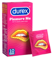 Pruhované kondomy Durex Pleasure Me