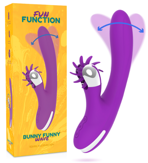Vibrátor králíček se stimulací bodu G