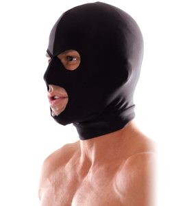 Maska s otvory pro oči a ústa