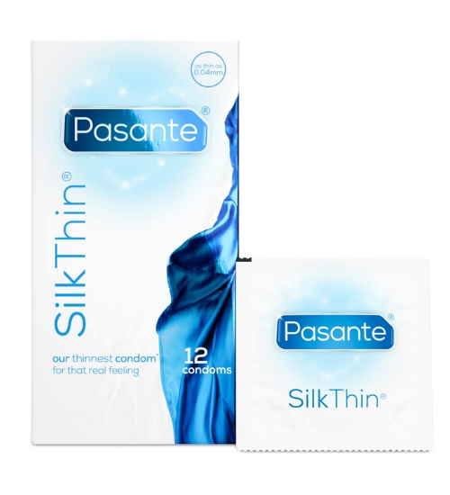 Ultratenké Kondomy Pasante SilkThin 12 ks.