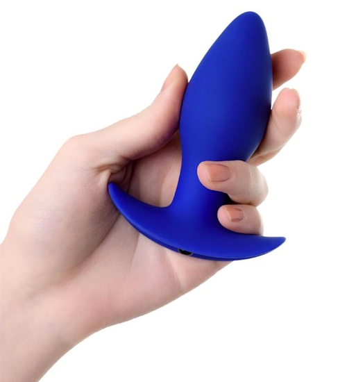 Fialový vibrační anální kolík