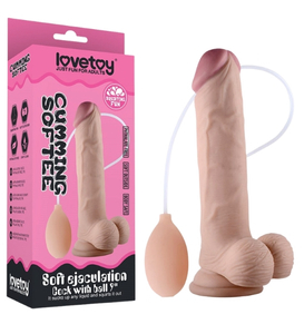 Realistické dildo s ejakulací