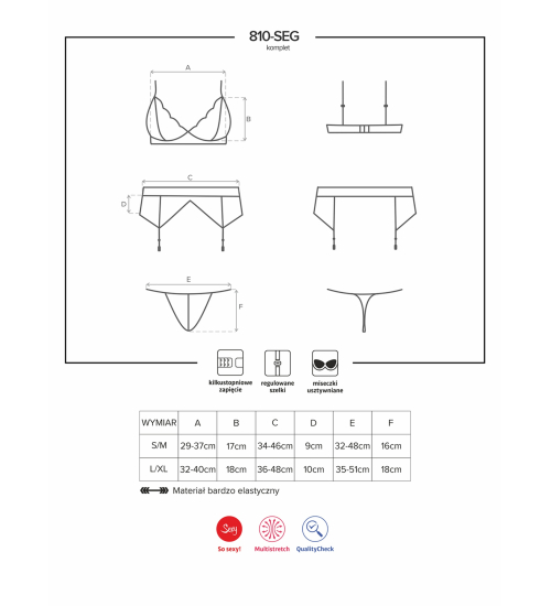 Nevinný set s páskem